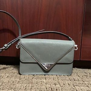 Rebecca Minkoff mini grey crossbody